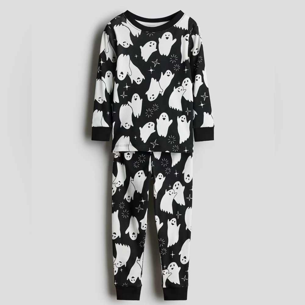 H&M Kids Ghost Print Pajamas